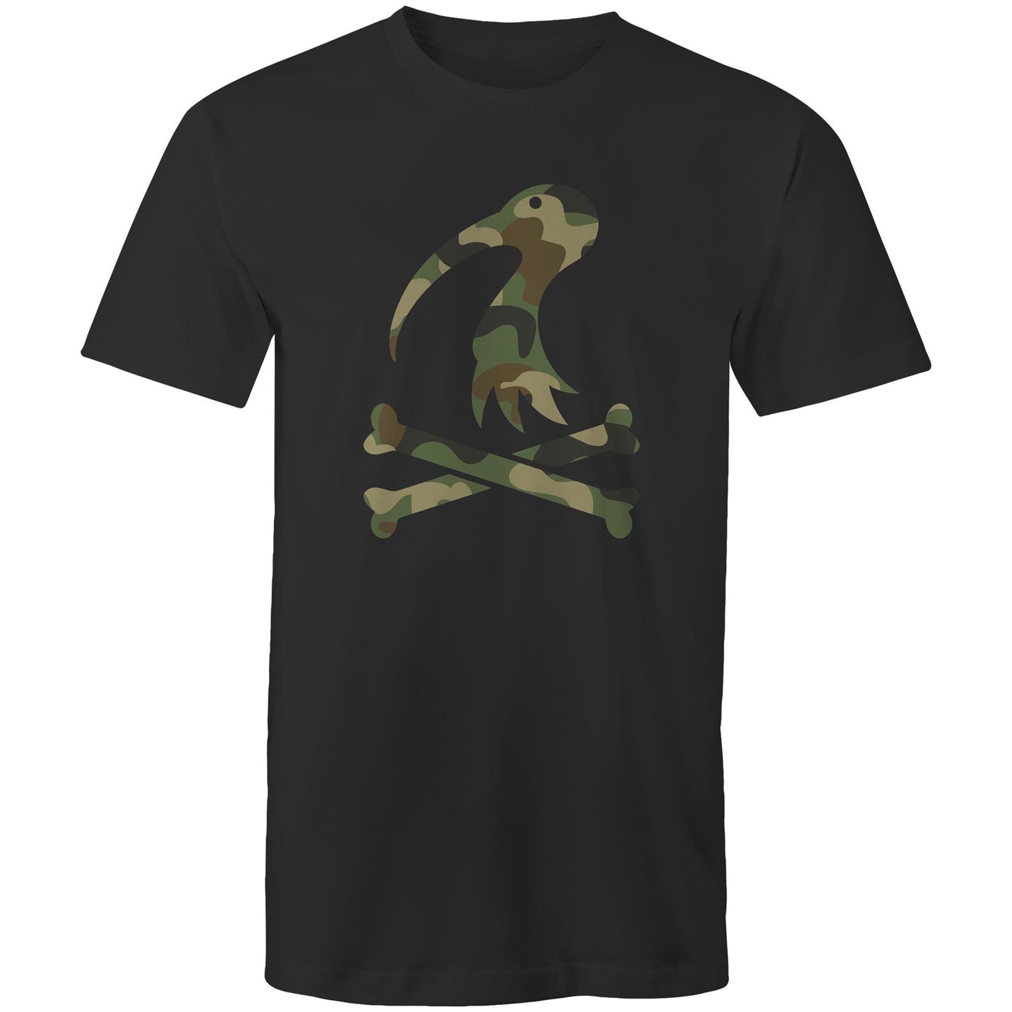 Men's Cross Bones Camo Tee