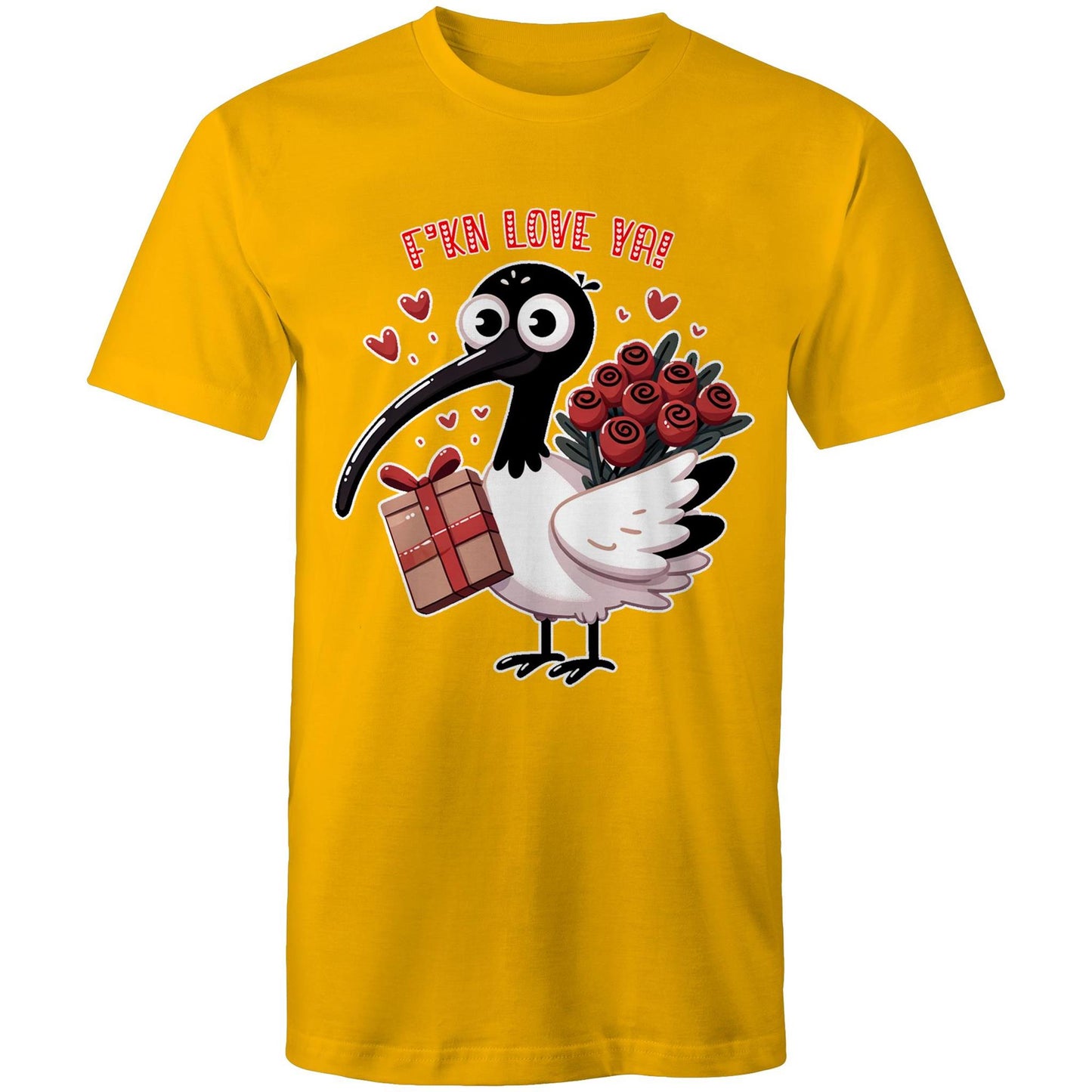 Men's - Bin Chicken - F'kn Love Ya! Tee