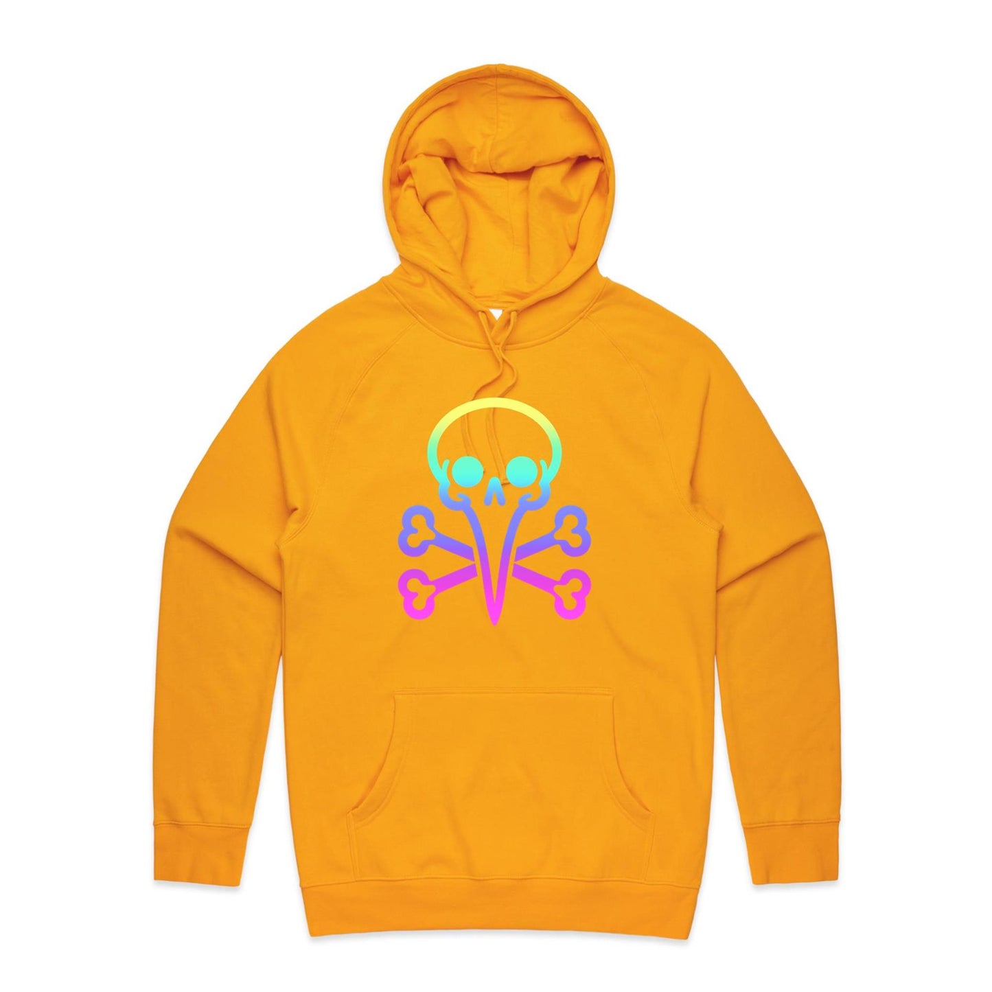 Bin Chicken - Rainbow Skull - Supply Hoodie