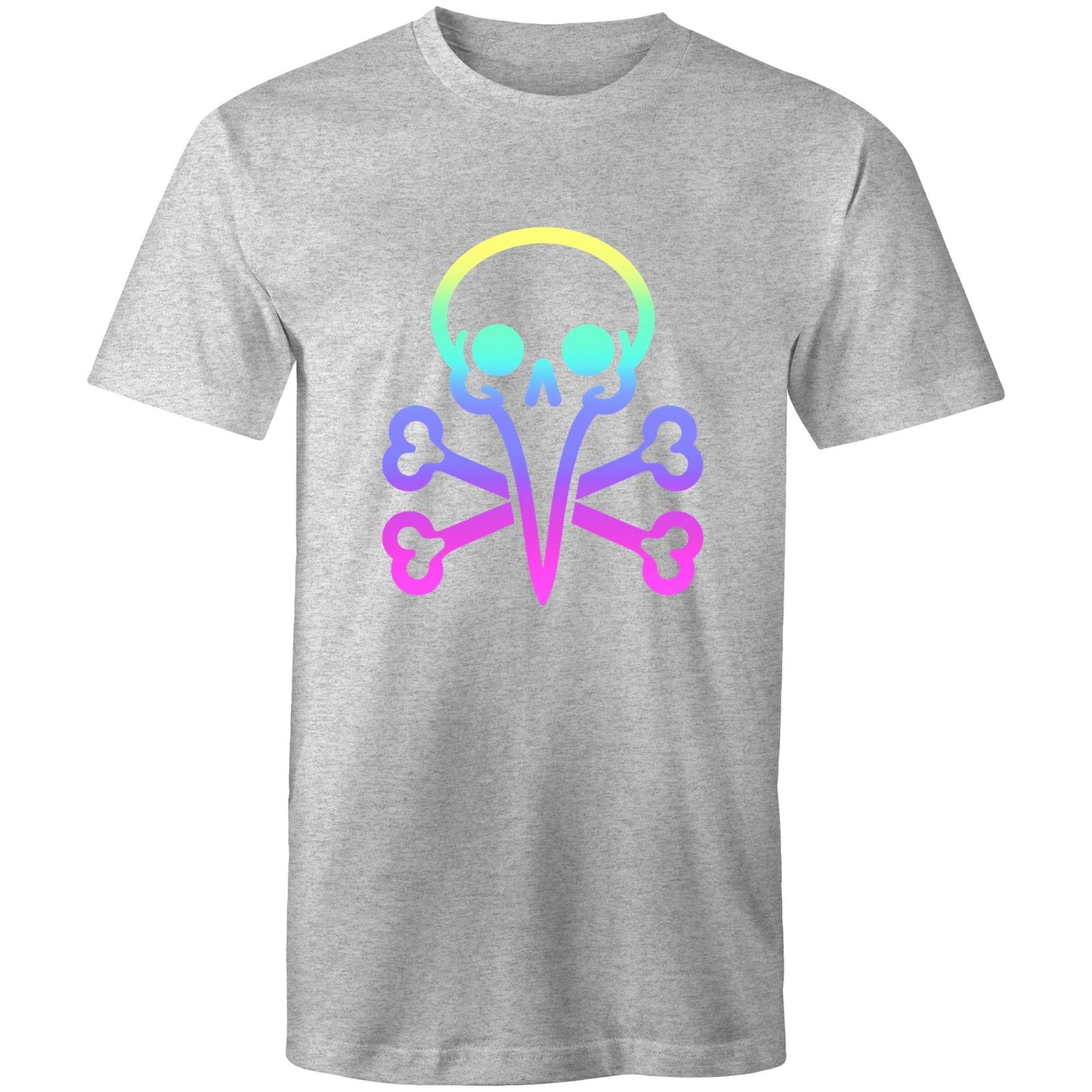 Men's Bin Chicken - Rainbow Skull Tee