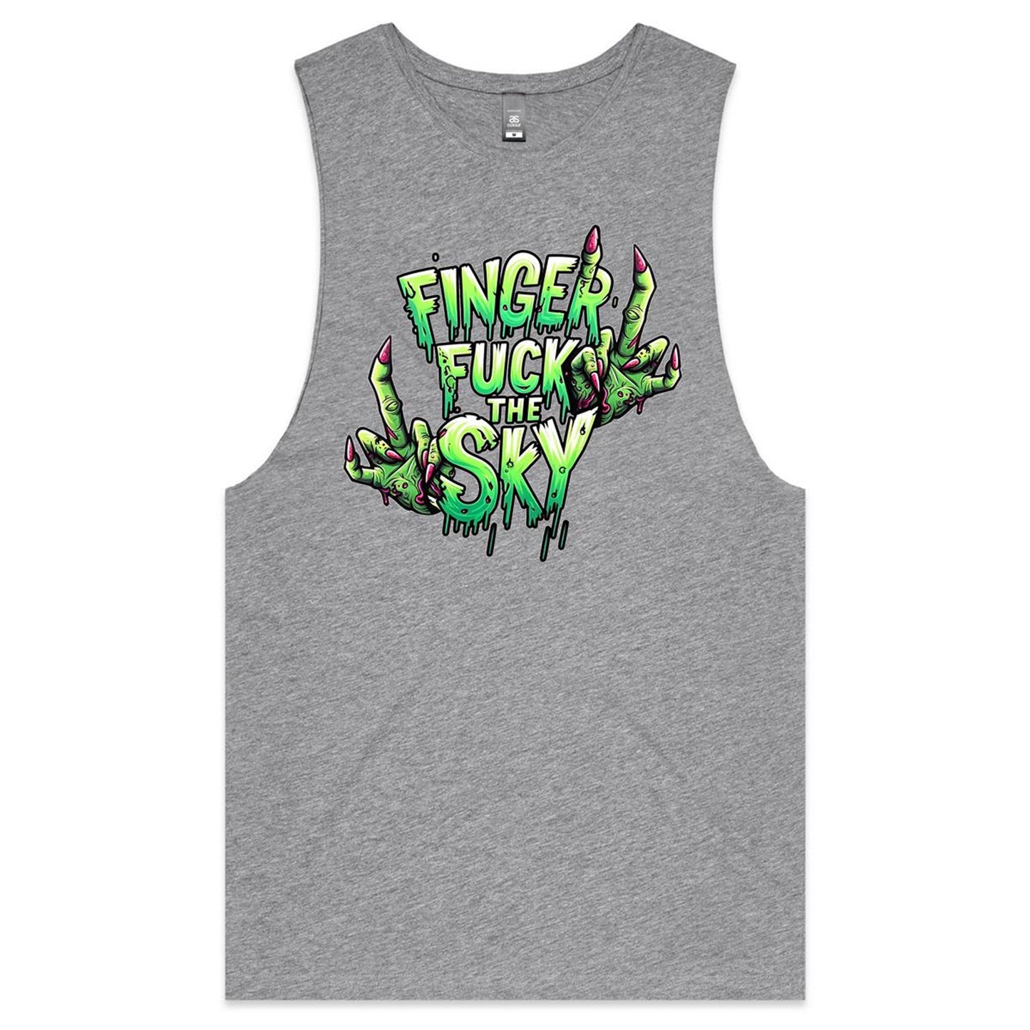 Men's Tank Top - Finger Fuck The Sky