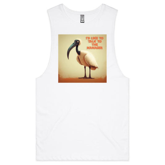 Men's Tank Top -  I'd Like To Talk To The Manager