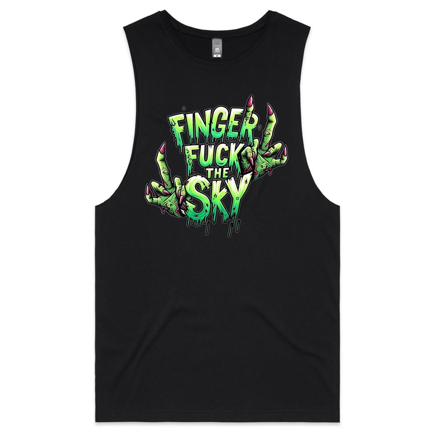 Men's Tank Top - Finger Fuck The Sky