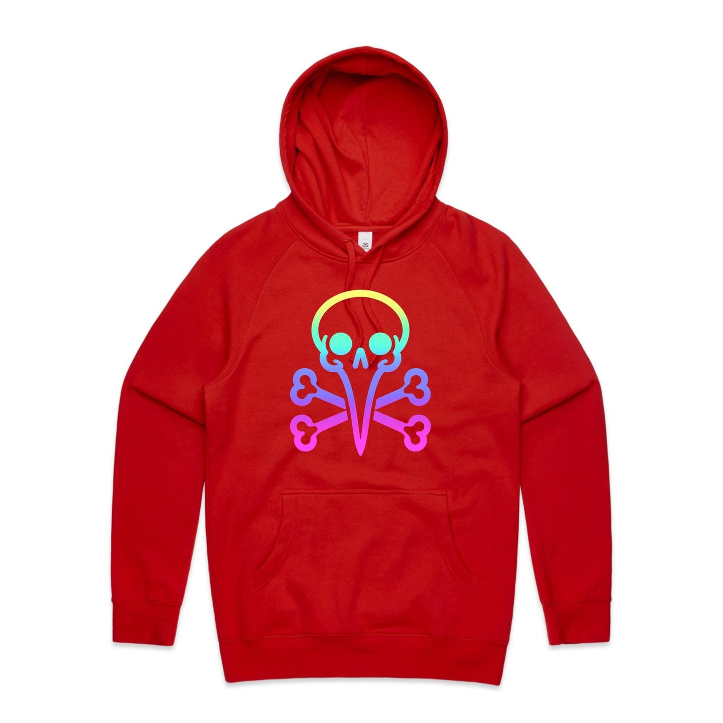 Bin Chicken - Rainbow Skull - Supply Hoodie