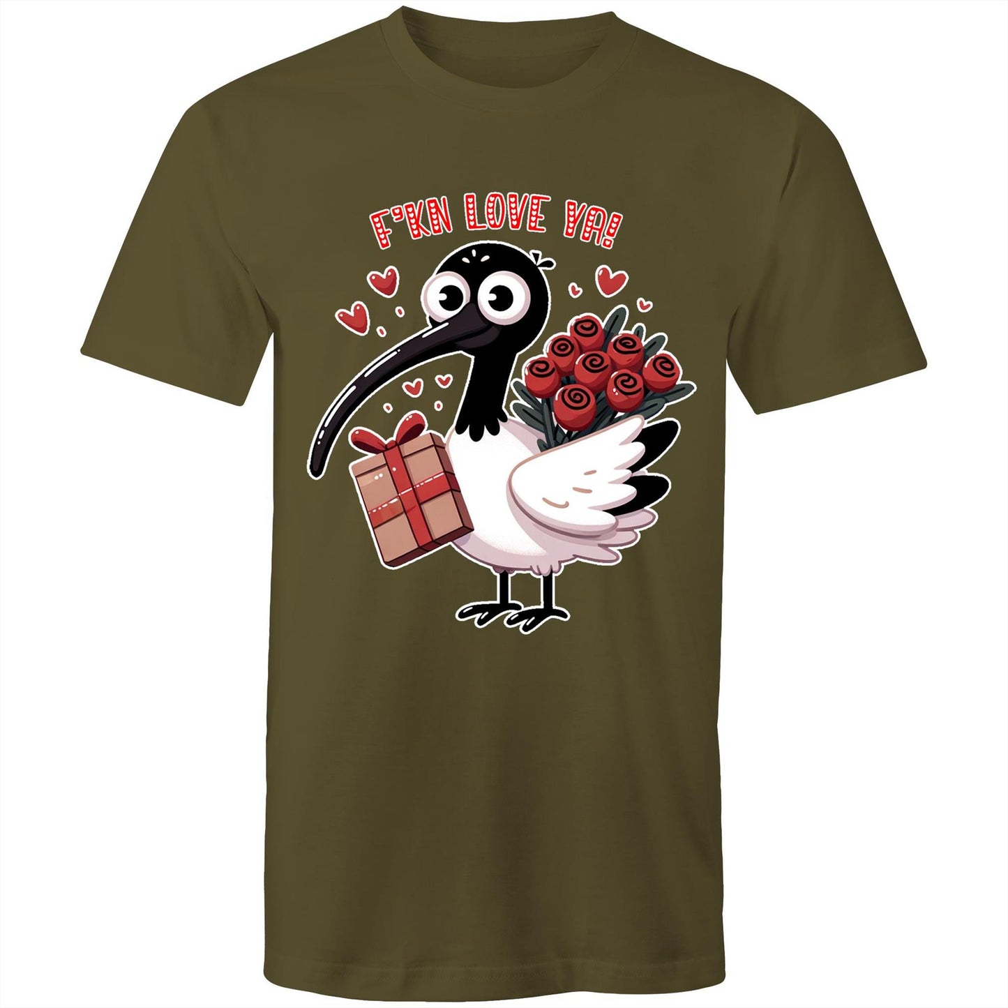 Men's - Bin Chicken - F'kn Love Ya! Tee