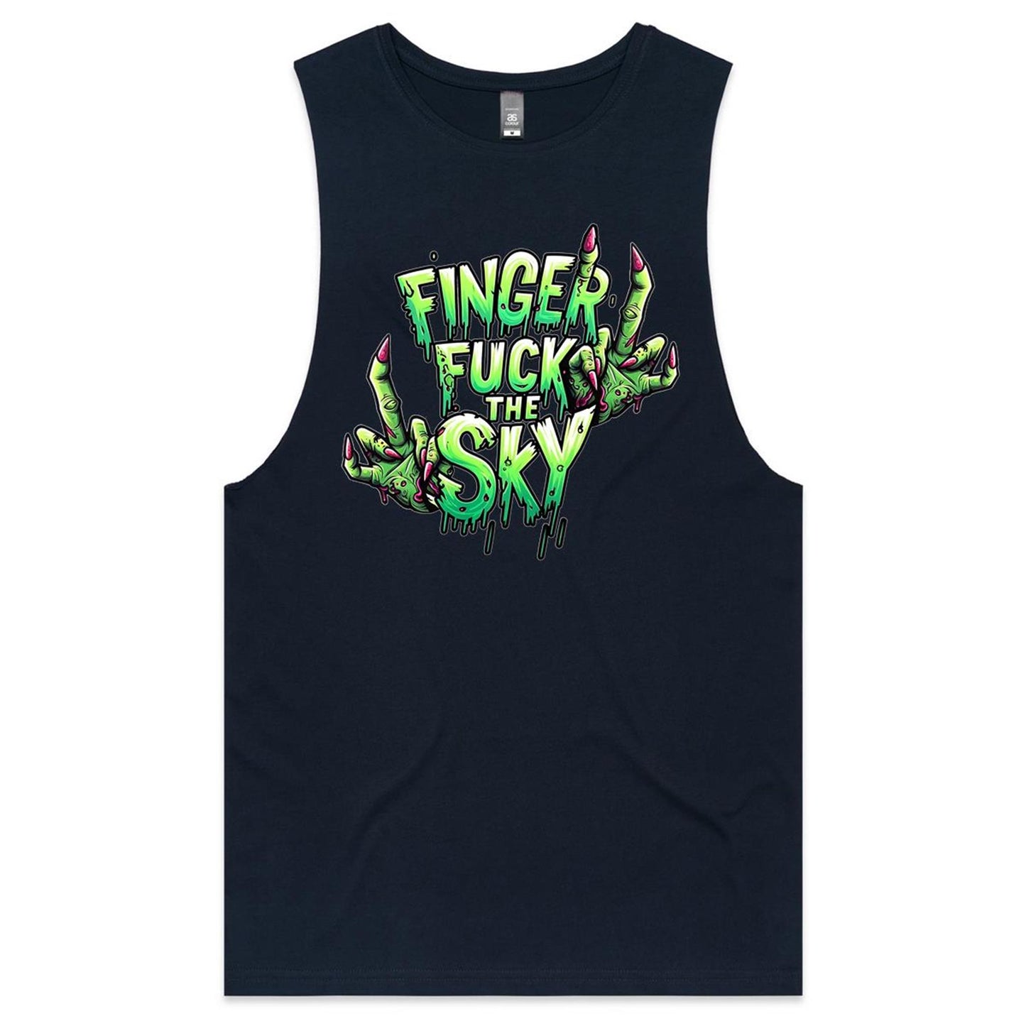 Men's Tank Top - Finger Fuck The Sky