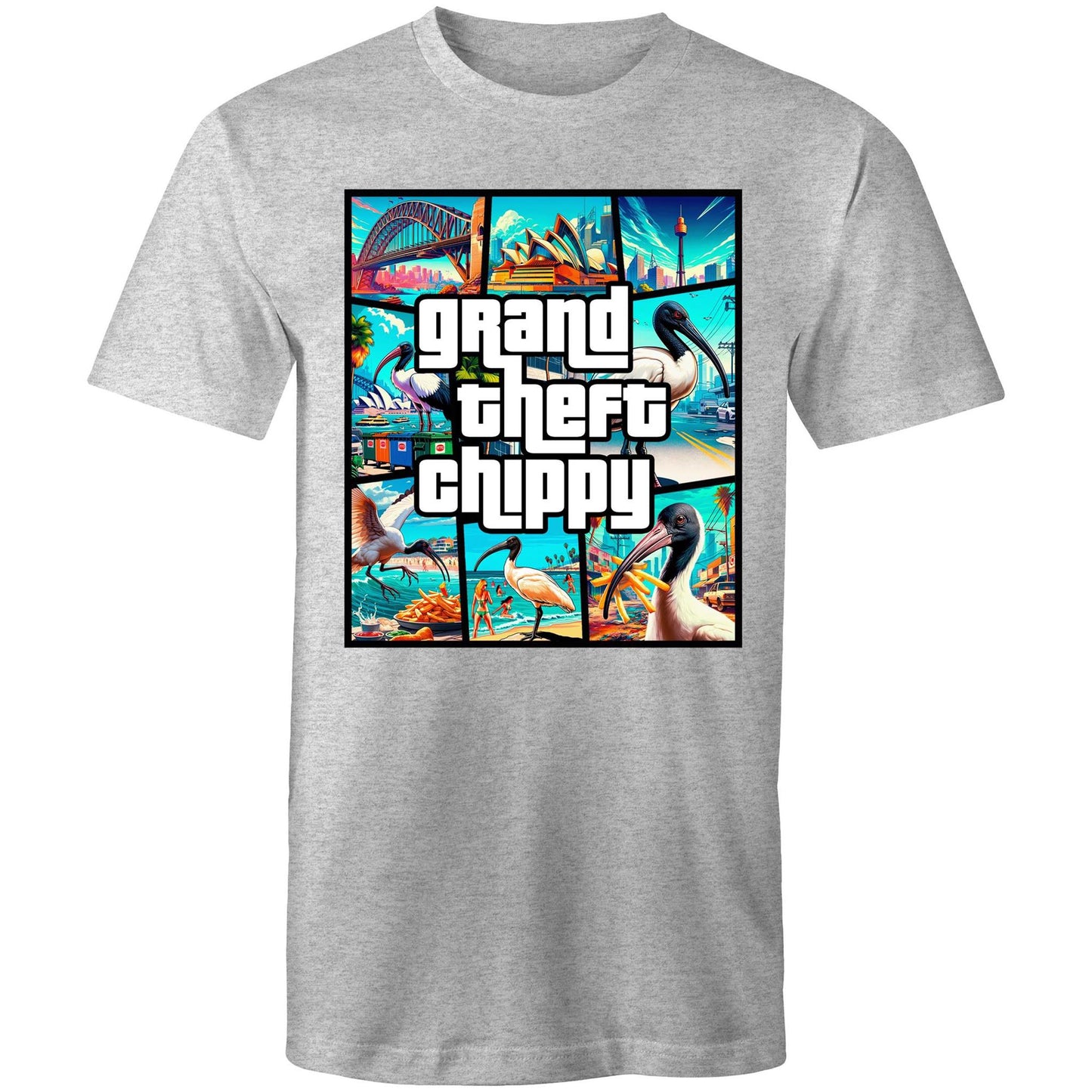 Men's Bin Chicken - Grand Theft Chippy Tee