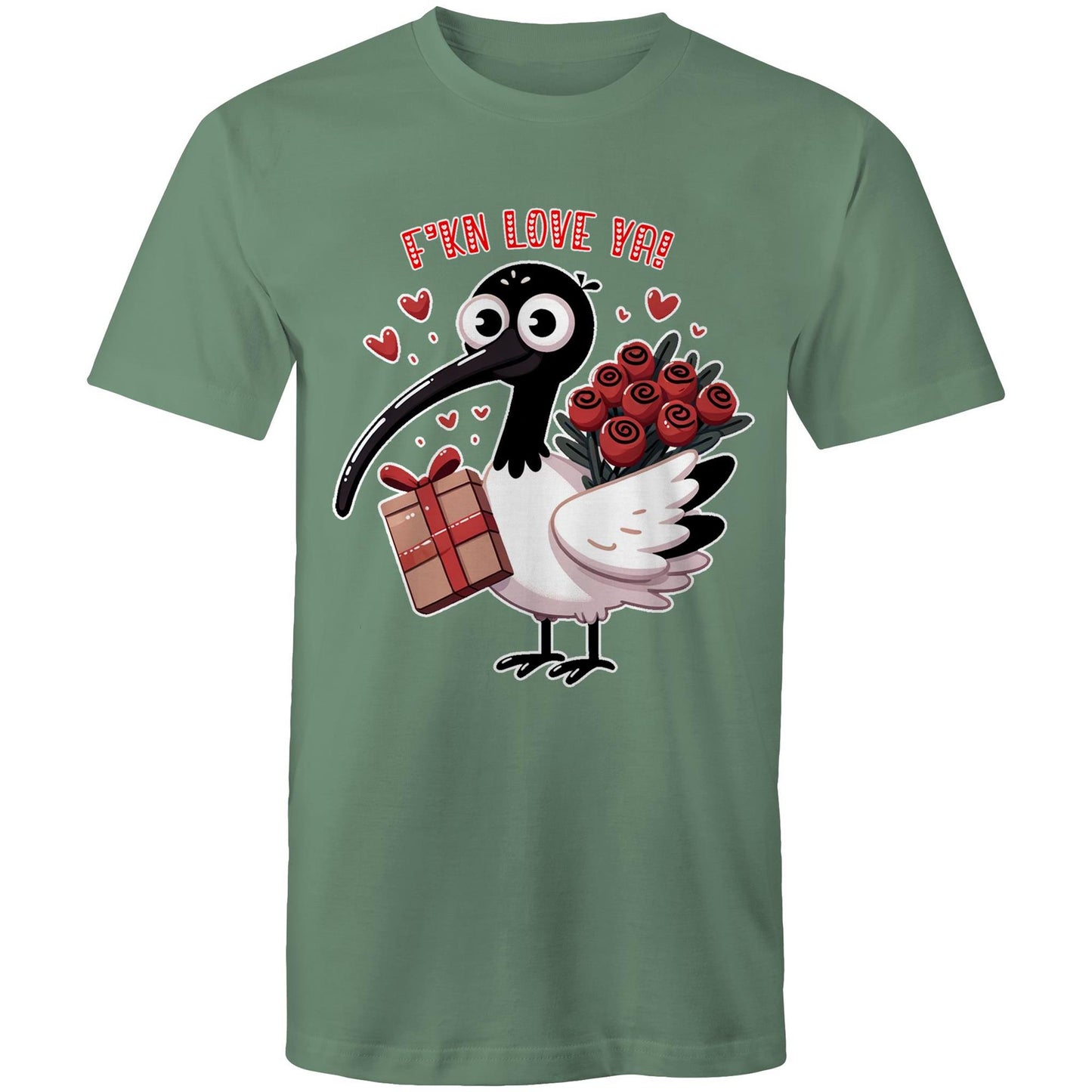 Men's - Bin Chicken - F'kn Love Ya! Tee