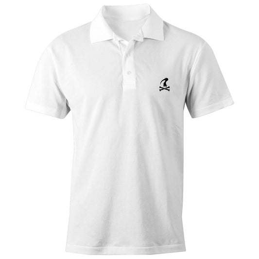 Men's Polo Shirt - Bin Chicken Cross Bones