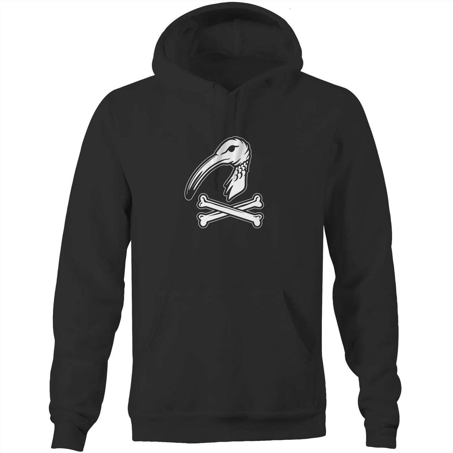 Bin Chicken Jolly Roger - Pocket Hoodie