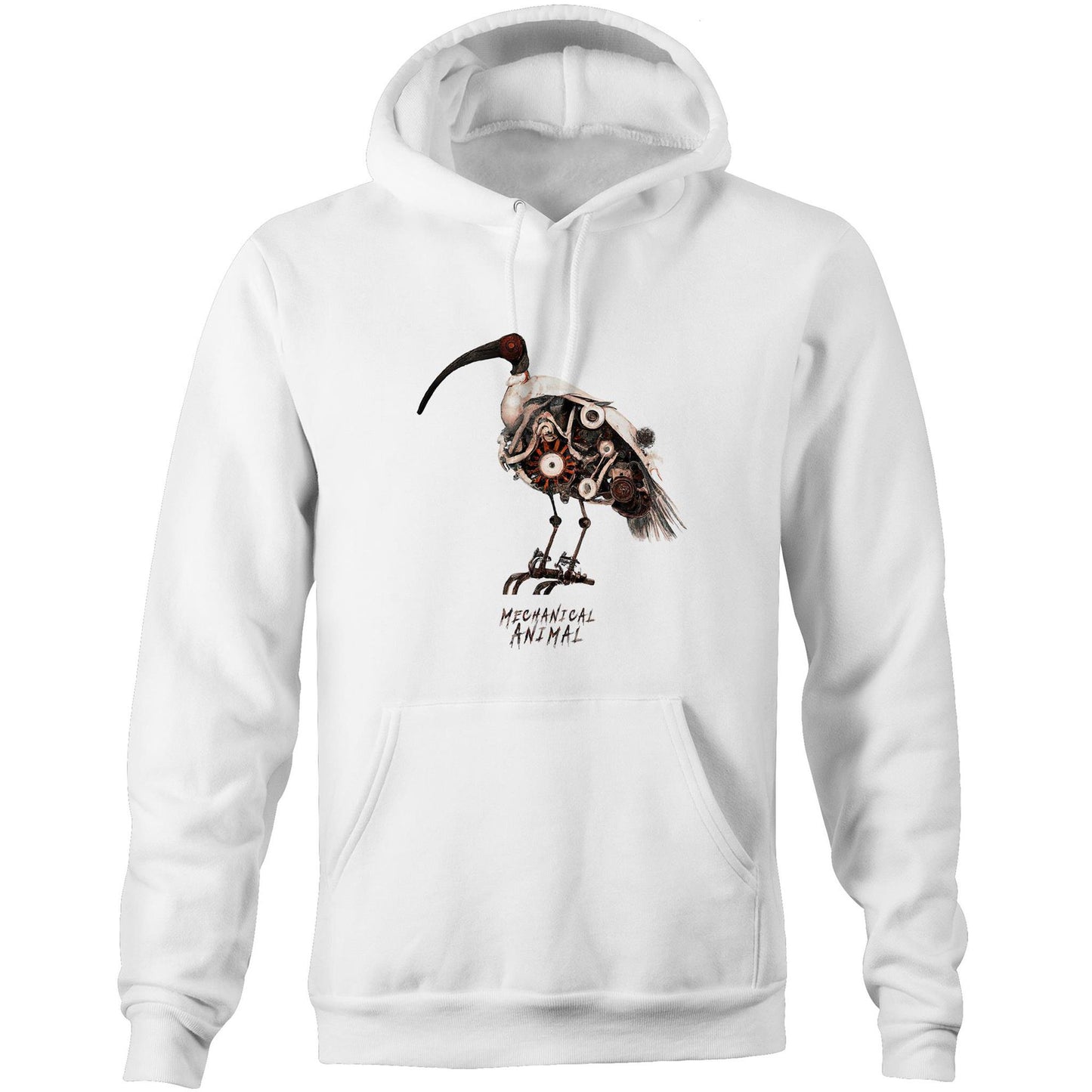 Bin Chicken Mechanical Animal - Pocket Hoodie