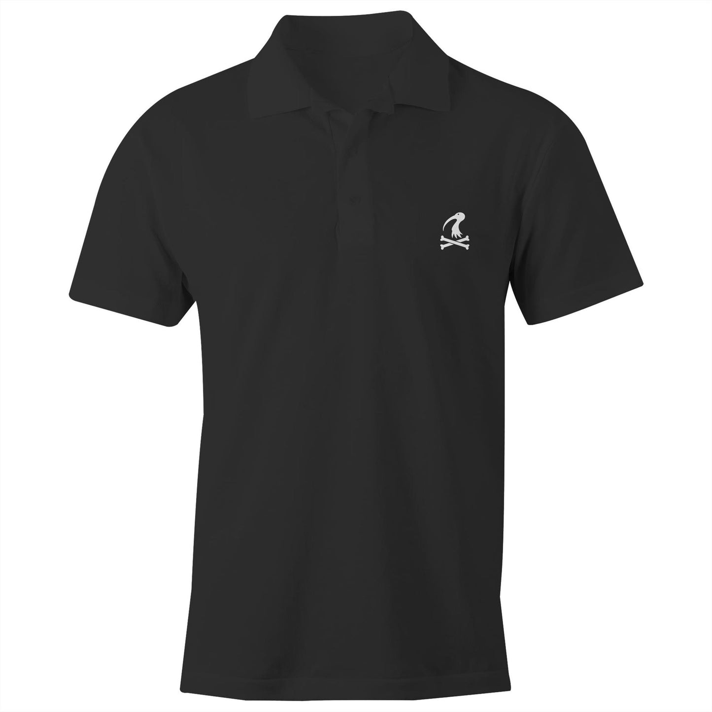 Men's Polo Shirt - Bin Chicken Cross Bones